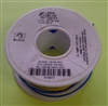 ALPHA 22AWG TEFLON BLUE HOOKUP WIRE (100 FEET) 5855-100BLU  (-60C - 200C)