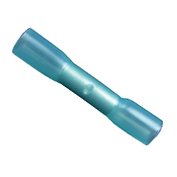 PICO 5900-C BLUE TRANSLUCENT 16-14AWG HEAT SHRINK BUTT      SPLICE CONNECTORS, ADHESIVE LINED, 100/PACK