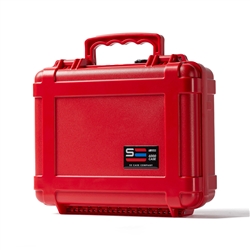 UK 6010RED S3 RED WATERTIGHT CASE (ID: 12" X 9" X 4")       WITH FOAM