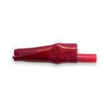 MUELLER BU-63-2 INSULATED ALLIGATOR CLIP, 10AMP, RED