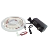 NTE 16.4FT 12V 24W WARM WHITE LED STRIP KIT 69-36WW-WR-KIT  WATER RESISTANT (IP65)