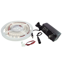 NTE 16.4FT 12V 24W WARM WHITE LED STRIP KIT 69-36WW-WR-KIT  WATER RESISTANT (IP65)