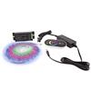 NTE 16.4FT 12V 24W LED STRIP KIT (RGB) 69-53RGB-WRKIT       C/W REMOTE CONTROL & REMOTE RECEIVER WATER RESISTANT (IP65)