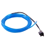 NTE 69-ELW2.3-BL EL WIRE BLUE 2.3MM DIA 3M (9.84FT)         *CLEARANCE*