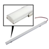 NTE LED BAR 310MM LENGTH 12VDC 36 WHITE 2835 LEDS 69LL11    GRAY ALUM HOUSING FROSTED LENS