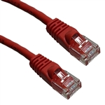 PSI DATA 6E04UMRD-PC-03 CAT6E RED PATCH CORD WITH SNAGLESS  BOOT, 550MHZ UTP, WIRED T568B, 3' LENGTH