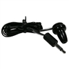 MODE 70-216-0 EARPHONE, 32 OHM 3.5MM PLUG WITH 3' BLACK CORD