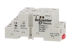 SCHNEIDER 70-750D11-1 / 70-750DL11-1 RELAY BASE / SOCKET 3PDT 11 PIN OCTAL, DIN RAIL OR PANEL MOUNT, 16A@300V & 5A@600V