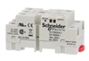 SCHNEIDER 70-750DL8-1 / 70-750D8-1 RELAY BASE / SOCKET DPDT 8 PIN OCTAL, DIN RAIL OR PANEL MOUNT, 16A@300V & 5A@600V