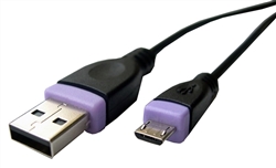 PHILMORE 70-8028 USB A MALE TO MICRO USB B MALE, 6' CABLE