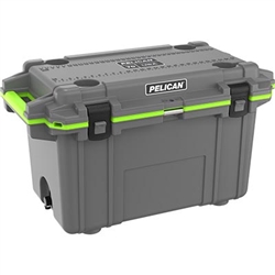 PELICAN 70Q-1-DKGRYEGRN ELITE COOLER (ID: 23.50"L X 11.00"W X 14.30"D) VOLUME 70QT DARK GREY GREEN *SPECIAL ORDER*