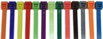 PICO 7167-91 COLOURED 11" CABLE TIE ASSORTMENT, 150/PACK