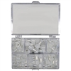 MODE 73-008-1 CLOSED END CONNECTOR ASSORTMENT KIT (65-PIECE): CONTAINS 25 OF EACH 22-18AWG & 22-14AWG; 15 OF 22-10AWG