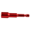 BOSS 3/8"X2.5" MAGNETIC RED NUT DRIVE 73-112