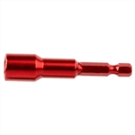 BOSS 3/8"X2.5" MAGNETIC RED NUT DRIVE 73-112