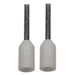 MODE 73-514-100 WIRE FERRULE 22AWG / 2.6MM WHITE, 100/PACK  (SUGGESTED TOOL: 84-194-1 SELF ADJUSTING FOR 28AWG-10AWG)