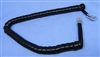 PHILMORE 75-356 BLACK 6 CONDUCTOR COILED DATA CORD, PLUG    TO PLUG 6P/6C, 7' LENGTH