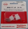 MOLEX MINI-FIT JR. 6 POLE/CIRCUIT LOCKING CONNECTOR KIT,    VERTICAL HEADER, PINS 18-24AWG 76650-0084