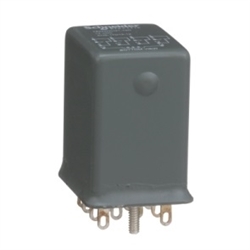 SCHNEIDER 782XDXH21-24D RELAY 24VDC 4PDT HERMETICALLY SEALED (KHS-17D12-24), 5A@120VAC/240VAC 5A@30VDC, CUL/CSA