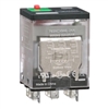 SCHNEIDER 783XCXM4L-24A RELAY 24VAC 3PDT "ICECUBE" 11 PIN,  CSA: 15A@150VAC/28VDC 10A@277VAC, WITH TEST BUTTON & LED