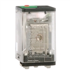 SCHNEIDER 788XCXRM4L-120A RELAY 120VAC 3PDT 11 PIN,         10A@277VAC/30VDC, WITH TEST BUTTON & LED, CUL/CSA