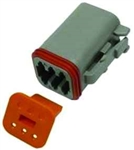 PICO 7997-11 MALE 6 WAY DEUTSCH PLUG & WEDGELOCK, 1/PACK,   DEUTSCH NO: DT06-6S / W6S