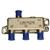 PHILMORE 8002PL HIGH "Q" 3 WAY CATV SPLITTER, 5MHZ TO 1GHZ, F TYPE PORTS WITH WEATHER CAP
