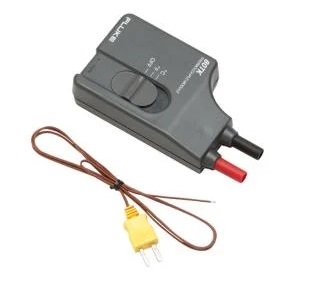 FLUKE 80TK THERMOCOUPLE MODULE WITH K-TYPE BEAD PROBE