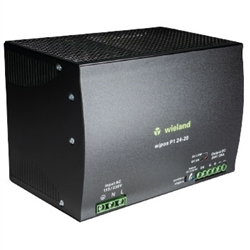 WIELAND 81.000.6150.0 WIPOS P1 24-20 24VDC 20AMP DIN        RAIL MOUNT SWITCHING POWER SUPPLY *SPECIAL ORDER*