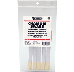 MG CHEMICALS 810D-15 DOUBLE-HEADED CHAMOIS SWABS (15 PK)