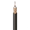 BELDEN 8218 COAXIAL CABLE 27AWG CONDUCTOR, STRANDED, TINNED COPPER BRAID SHIELDED, 75 OHM, BLACK PVC (152M = FULL ROLL)