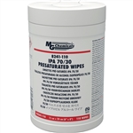 MG CHEMICALS 8241-110 IPA 70/30 PRESATURATED WIPES FOR      ELECTRONICS *SPECIAL ORDER*