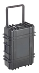 UK 827WBLK 827 TRANSIT CASE BLACK WITH WHEELS AND FOAM      (ID: 26.8" X 17.8" X 8.2") *SPECIAL ORDER*