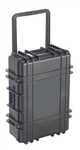 UK 827WNFBLK 827 TRANSIT CASE BLACK WITH WHEELS NO FOAM     (ID: 26.8" X 17.8" X 8.2")