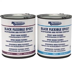 MG CHEMICALS 832FX-1.7L BLACK FLEXIBLE ENCAPSULATING EPOXY  & POTTING COMPOUND, 2 CAN *SPECIAL ORDER*