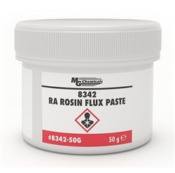 MG CHEMICALS 8342-50G RA ROSIN FLUX PASTE 50G TUB           COMPATIBLE WITH WITH LEADED OR LEAD FREE SOLDERS