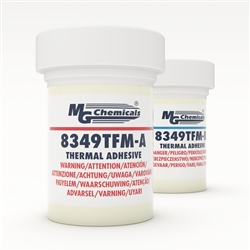 MG CHEMICALS 8349TFM-45ML THERMALLY CONDUCTIVE EPOXY        ADHESIVE, FLAME RETARDANT, 2 JAR KIT