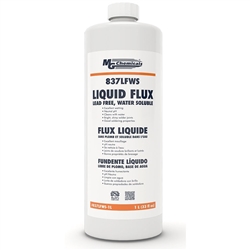 MG CHEMICALS 837LFWS-1L LEAD FREE WATER SOLUBLE FLUX BOTTLE *SPECIAL ORDER*