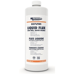 MG CHEMICALS 837LFWS-1L LEAD FREE WATER SOLUBLE FLUX BOTTLE