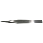 MODE 84-131-1 STAINLESS STEEL TWEEZERS 125MM, NON-MAGNETIC  FINE TIP, SMOOTH INSIDE POINTS