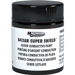 MG CHEMICALS 842AR-15ML SUPER SHIELD SILVER CONDUCTIVE      PAINT, JAR *SPECIAL ORDER*
