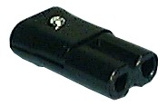 PHILMORE 8465 REPLACEMENT IEC320-C7 AC PLUG, INLINE WITH    SOLDER TERMINALS, BLACK