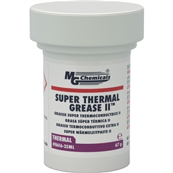 MG CHEMICALS 8616-25ML SUPER THERMAL GREASE II, 25ML JAR