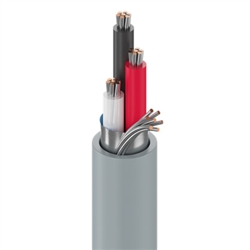 BELDEN 22AWG 3 CONDUCTOR CABLE, STRANDED, SHIELDED, GRAY    PVC CM 300V 60C 8771 (152M = FULL ROLL)