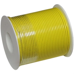 PICO 8820-7-C 20AWG YELLOW PRIMARY / HOOK UP WIRE, TINNED   COPPER, 300V 90C PVC INSULATION, UL1007 100FT ROLL