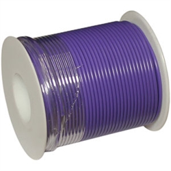 PICO 8820-9-C 20AWG PURPLE PRIMARY / HOOK UP WIRE, TINNED   COPPER, 300V 90C PVC INSULATION, UL1007 100FT ROLL