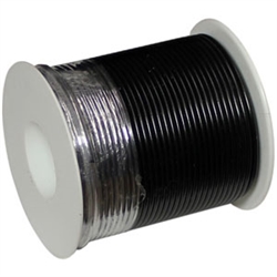 PICO 8822-0-C 22AWG BLACK PRIMARY / HOOK UP WIRE, TINNED    COPPER, 300V 90C PVC INSULATION, UL1007 100FT ROLL