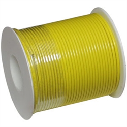 PICO 8822-7-C 22AWG YELLOW PRIMARY / HOOK UP WIRE, TINNED   COPPER, 300V 90C PVC INSULATION, UL1007 100FT ROLL