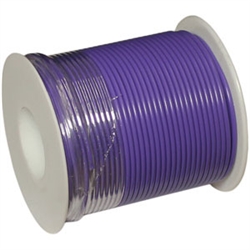 PICO 8822-9-C 22AWG PURPLE PRIMARY / HOOK UP WIRE, TINNED   COPPER, 300V 90C PVC INSULATION, UL1007 100FT ROLL
