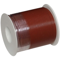 PICO 8826-2-26 26AWG BROWN PRIMARY / HOOK UP WIRE, TINNED   COPPER, 300V 90C PVC INSULATION, UL1007 100FT ROLL